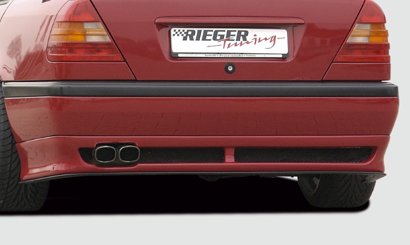 Achterbumper Diffusor Mercedes W202 vanaf 06.97 Rieger