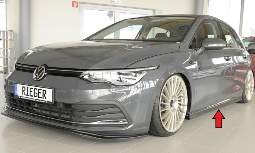 Zijskirts Volkswagen Golf 8 Rieger