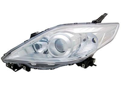 koplamp, H7+HB3, elektr verstelb, incl stelmotortje, chroom, lin