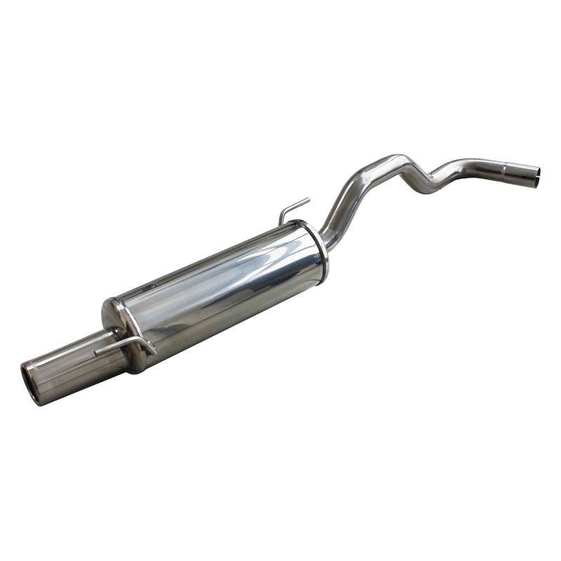 100% Inox Sport Exhaust  Volkswagen Polo 6N2 1.6 16v + GTi 1999-2002 80mm