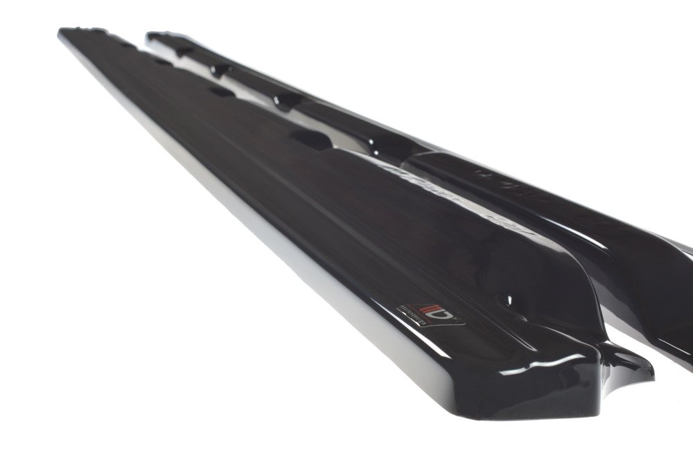 Zijskirts VW Golf FL Maxton Glans Zwart