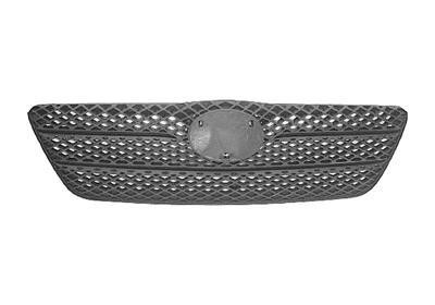 grille, zwart Toyota Corolla, 2002-2004, 3/5 drs