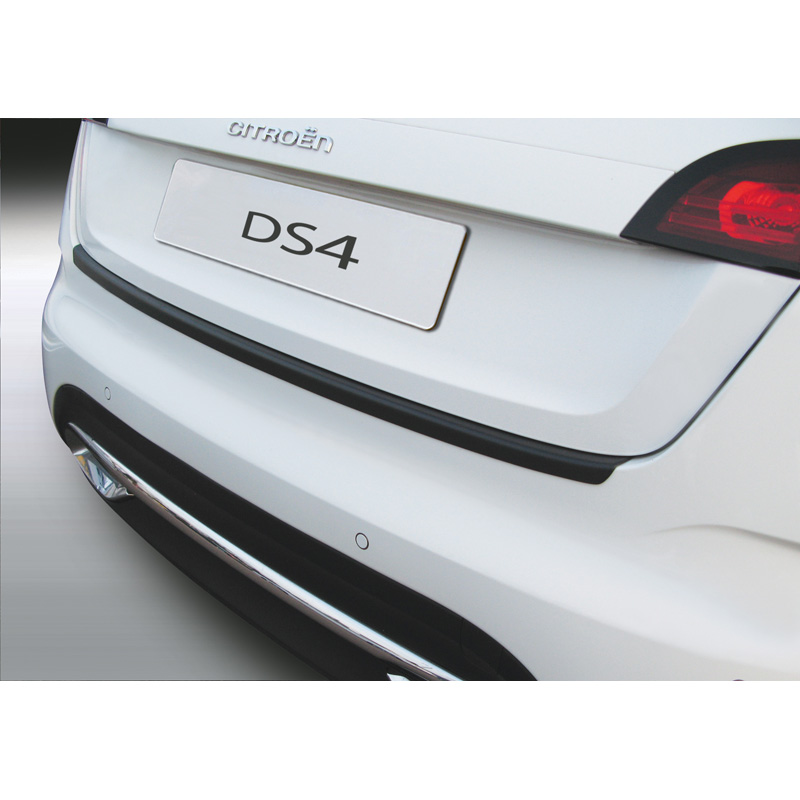 ABS Rear bumper protector  Citroën DS4 2011-2018 Black
