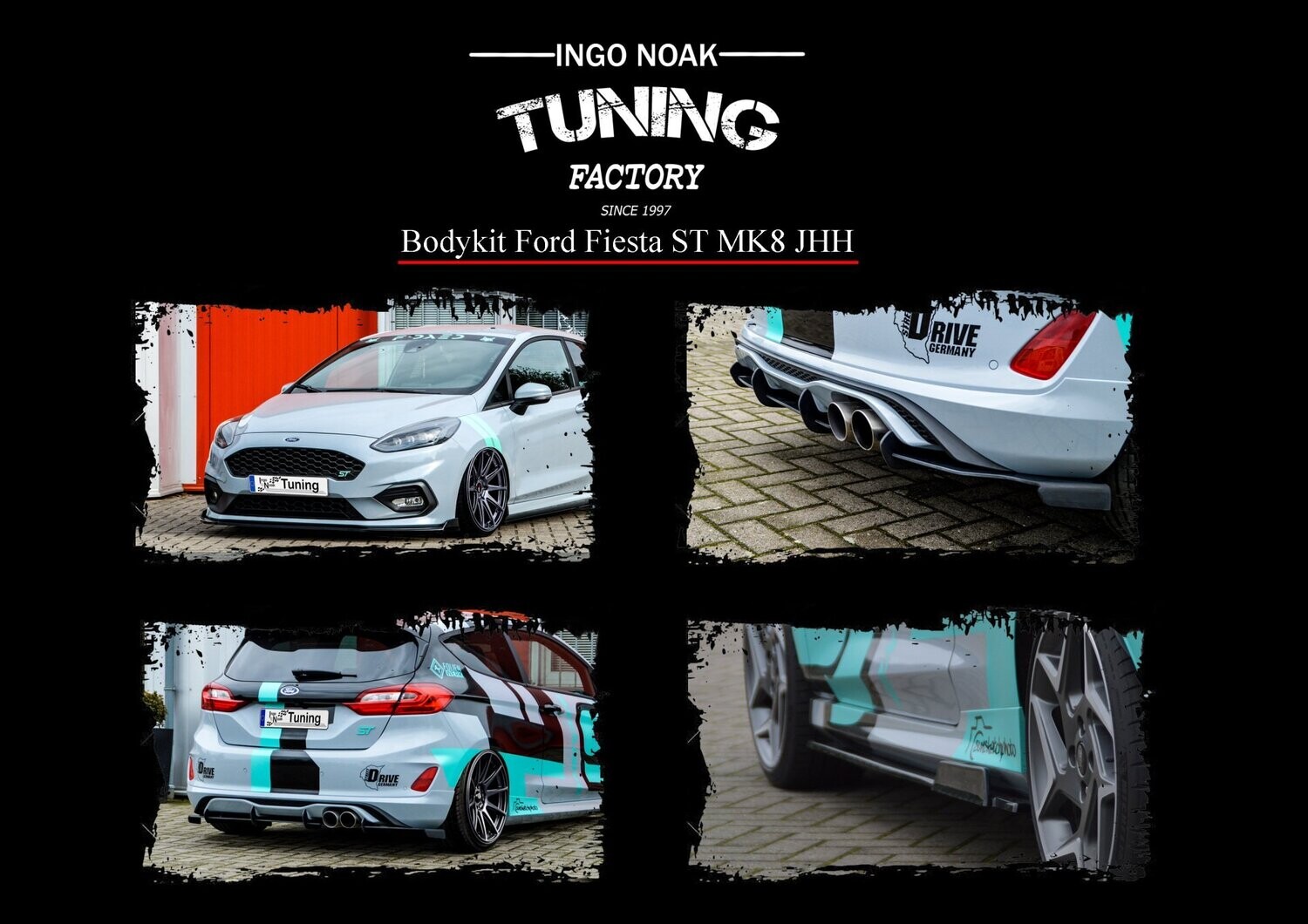 Bodykit Ford Fiesta ST MK8 JHH 2018-
