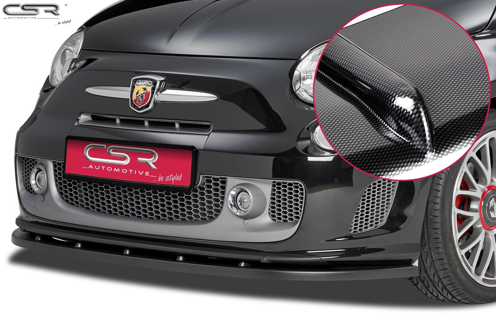 Voorspoiler Fiat 500 Abarth CSL120-C