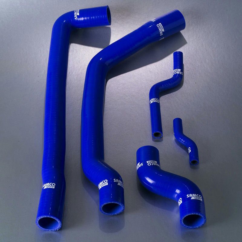 Samco Hose Kit  New Mini Cooper R50 2001-2006 - 5-pieces - Cooling - with A/C - Blue