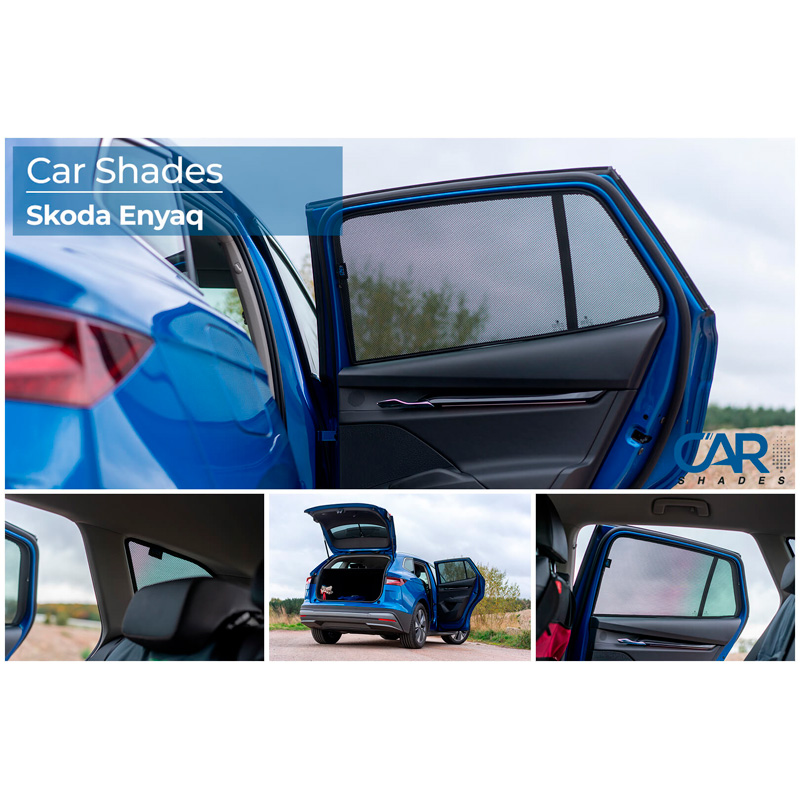 Set Car Shades  Skoda Enyaq iV 2020- excl. Coupe (6-pieces)