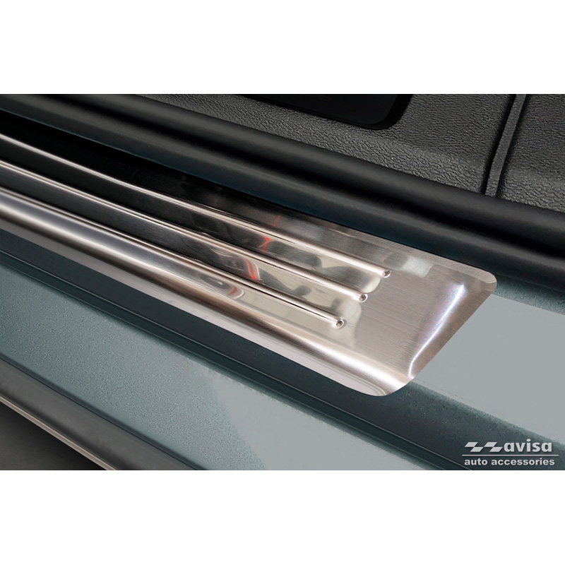 RVS Instaplijsten  Volvo S60 III & V60 II 2018- - 'Lines' - 4-delig