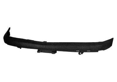voorbumper, boven, zwart,-09/2000 Toyota Avensis, 1997-2003