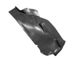 binnenscherm, plastic, voor, links Peugeot 407, 2004-2011
