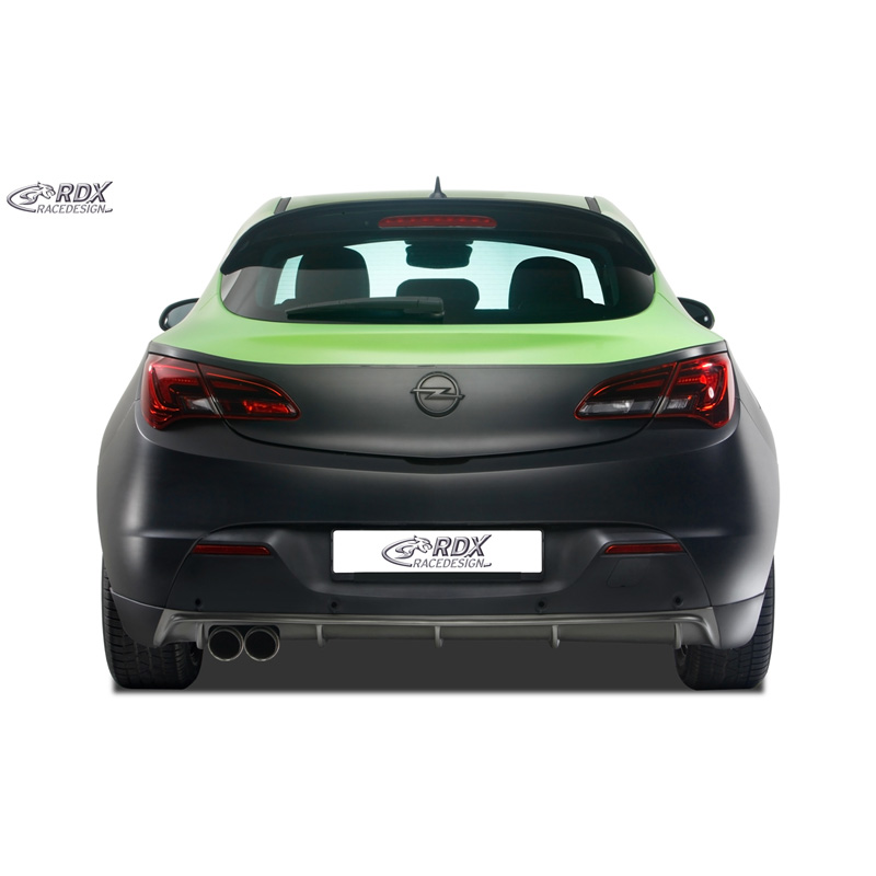 Achterskirt 'Diffusor'  Opel Astra J GTC 2009-2015 excl. OPC (PUR)