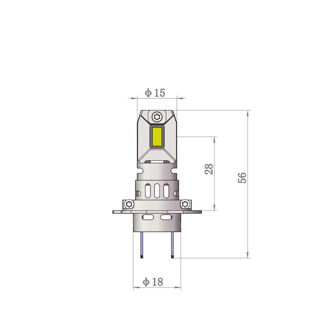H7 LED Lamps M-TECH Premium Smart Series Canbus