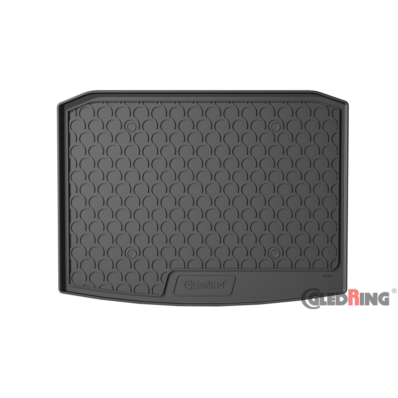 Rubbasol (Rubber) Trunk mat  Skoda Karoq 4WD 7/2017- (Lower bottom)