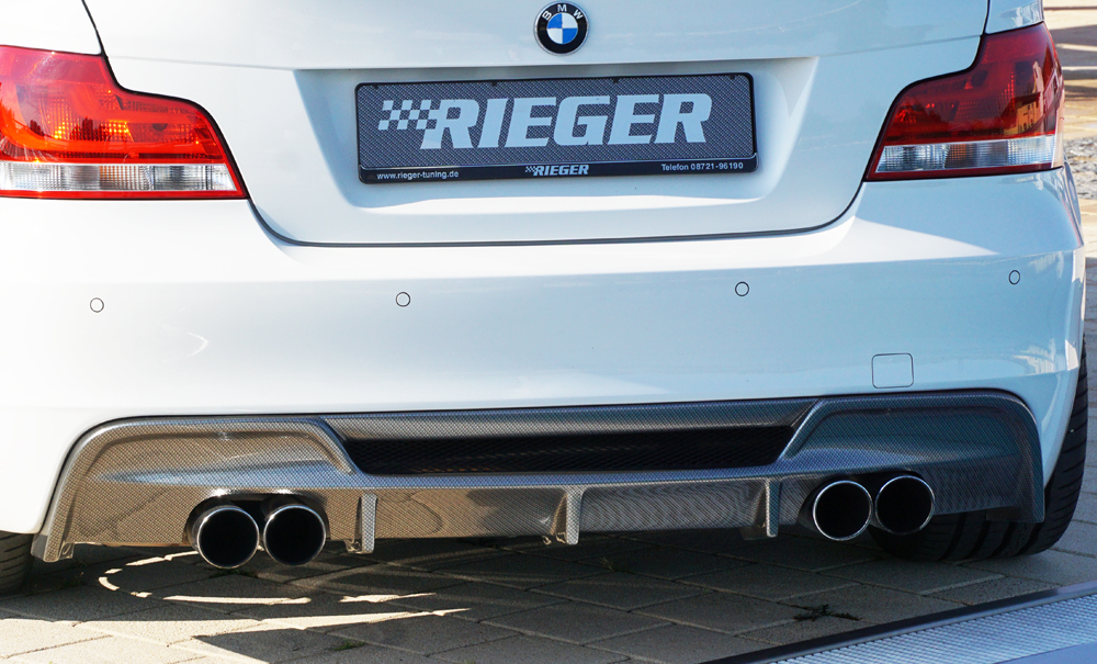 Achterbumper M Stijl BMW 1 serie Rieger