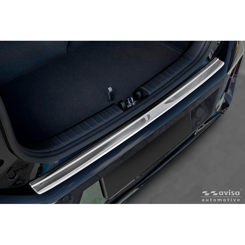 Avisa RVS Achterbumperprotector  Kia Picanto III Facelift 2024- - Zilver