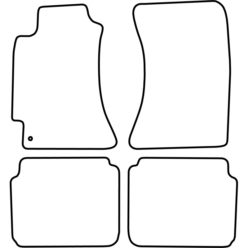 Automatten  Subaru Legacy 1999-2004