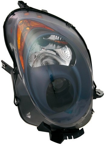 Koplamp rechts ALFA ROMEO METO. 08->> H7+H7/ZWART