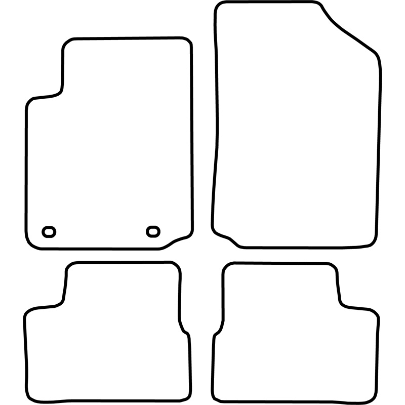 Automatten  Citroen C3 2002-2005