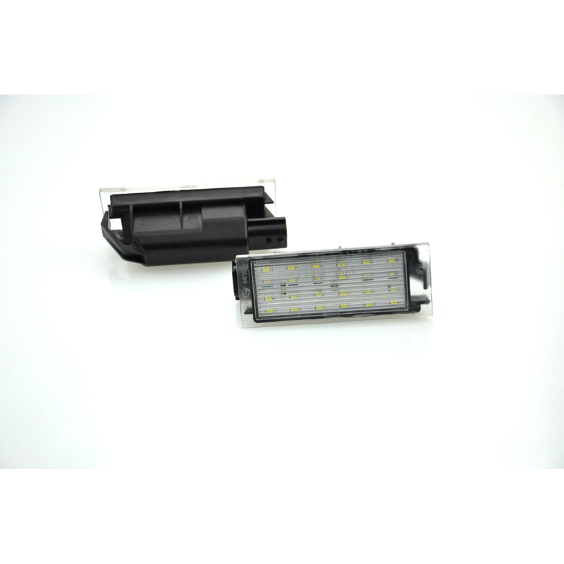 Set LED Nummerplaatverlichting  Renault/Opel diverse modellen