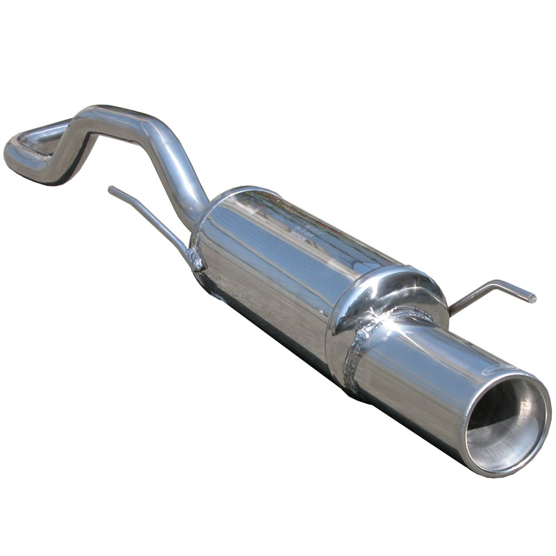 100% Inox Sport Exhaust  Seat Ibiza 6L 1.4 TDi (75HP) 2002- 102mm