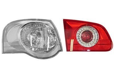 achterlicht, Variant, incl fittingdeel, binnen, links VW Passat,