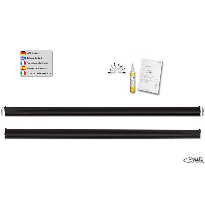 Sideskirts  Seat Toledo 5P 'Edition' (ABS)