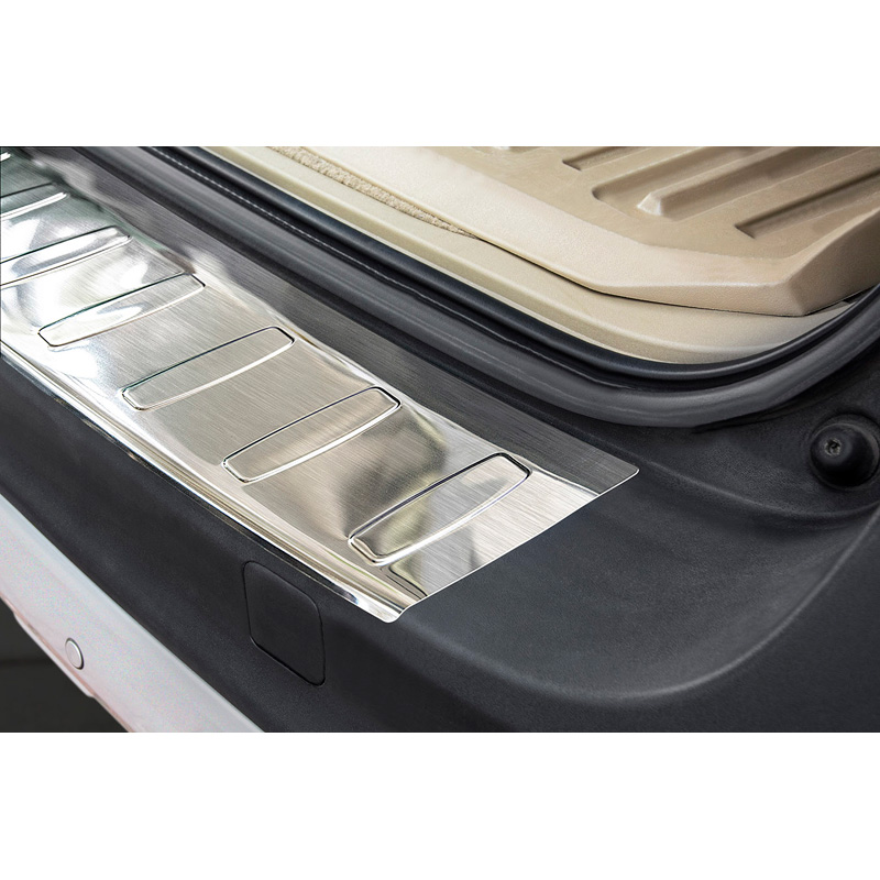 RVS Achterbumperprotector  Volvo XC70 Facelift 2013-2016 'Ribs'