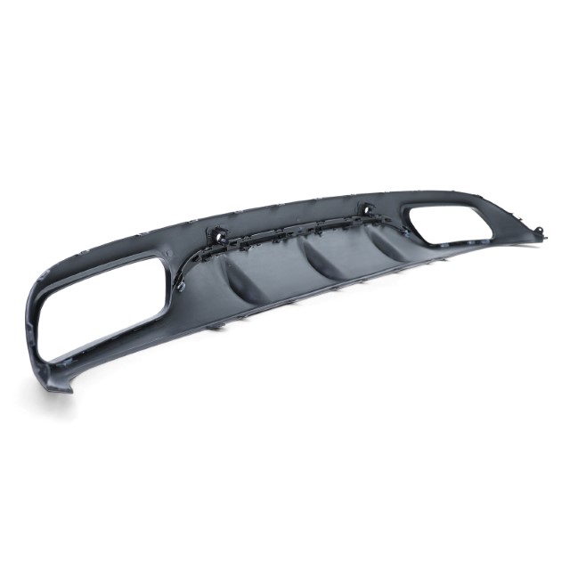 Diffusor Mercedes C205 A205 Coupe / Cabrio 15-19 C63 Design Chroom