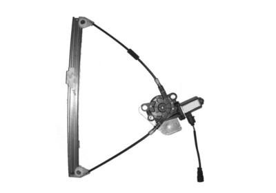raammechanisme, 4/5 drs, incl motor, voor, rechts Renault Megane