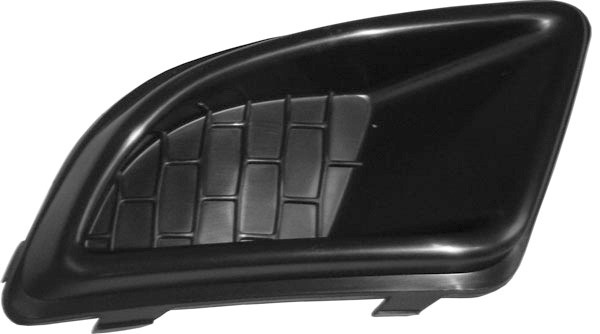 Bumper Grill rechts YPSILON 06-11 ZWART