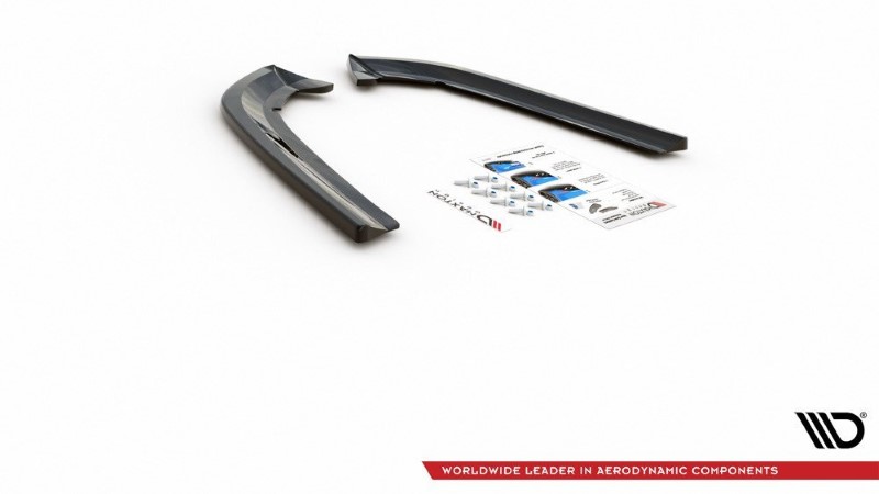 Achterzij Spoilers Ford Mondeo Vignale Mk5 Facelift Glanzend Zwart
