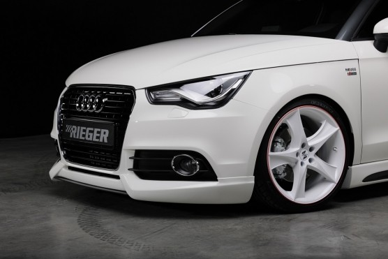 Rieger Spoilerzwaard Audi A1 8X 2010- Carbon
