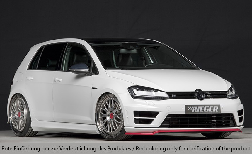 Spoilerzwaard VW Golf 7 R/R-line Rieger