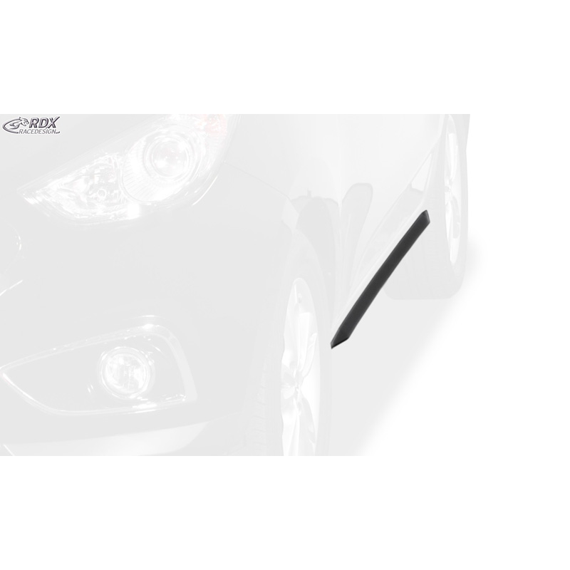 Side skirts 'Slim'  Hyundai ix35 2009-2016 (ABS glossy black)