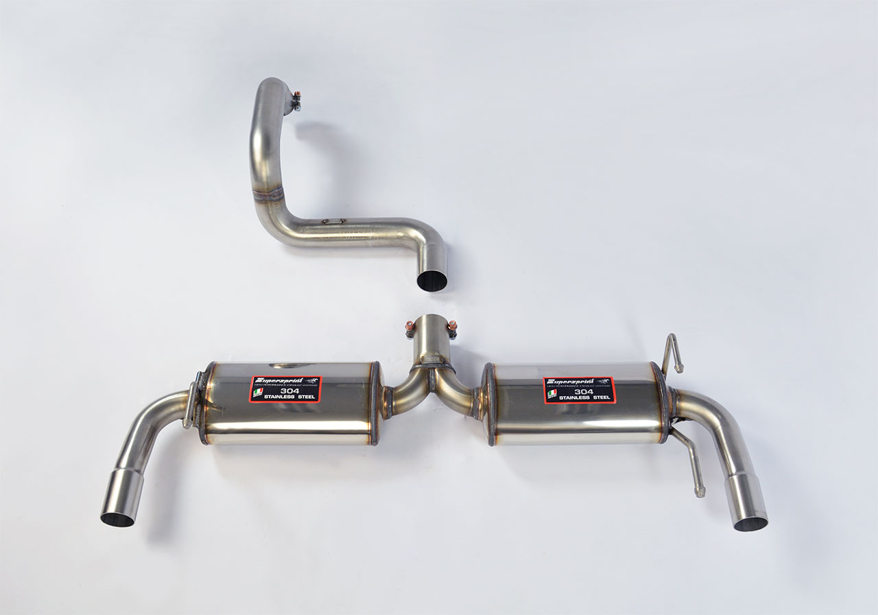 500 ABARTH 1.4T Multiair "Mod. USA" Rear exhaust Right - Left