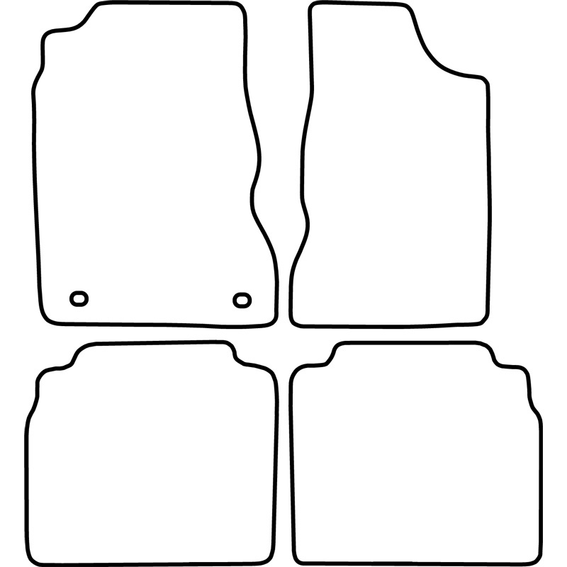 Automatten  Chrysler Neon 2000-2003