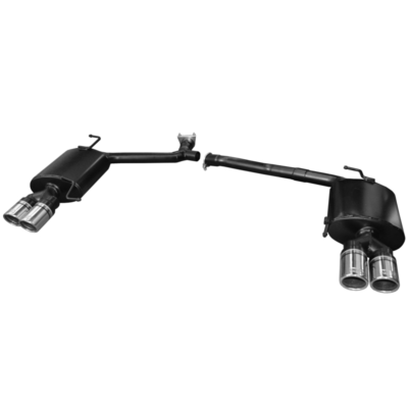 Double sport exhaust  Audi A5 Coupe 2.0TFSi 155kW 2008-2013 2x70mm RS