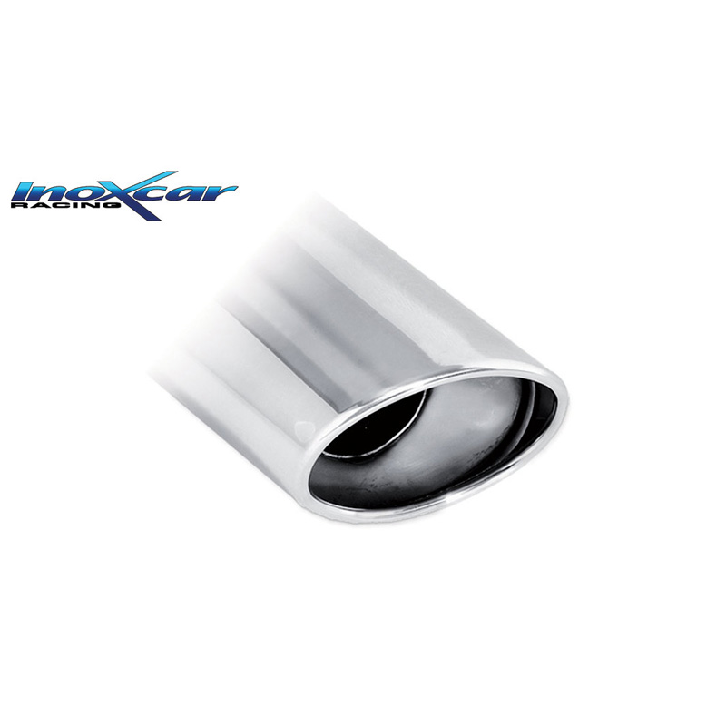 100% Inox Double sport exhaust  Mercedes A-Class W176 250 Sport 2.0T 211hp 2WD 2012-2015 1x120x80mm