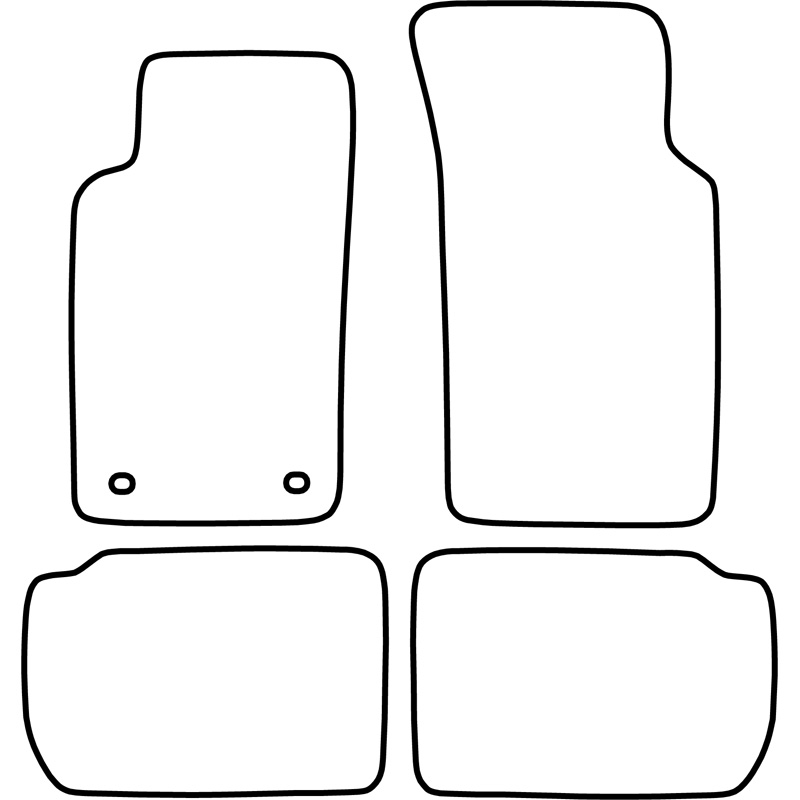 Automatten  Ford Sierra 1987-1993