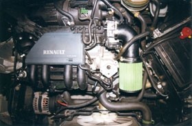 GREEN kit Renault Kangoo 1.2 MPi mc.D7F