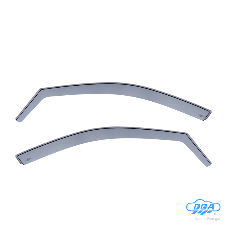 DGA Wind Deflectors  Volkswagen Polo (9N/9N2) HB 5-doors 2001-2009 incl. Cross (2-pieces)