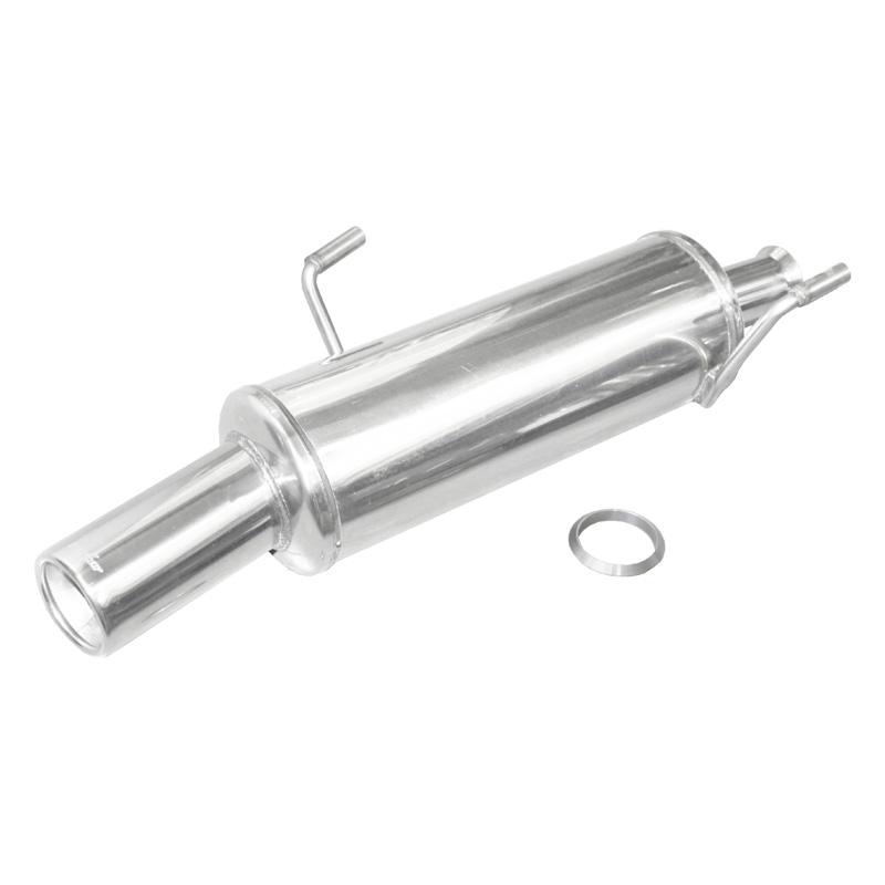 100% Inox Sport Exhaust  Peugeot 206 1.4 HDi (68HP) 80mm
