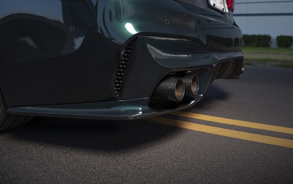Einddemper BMW M5 Series Sedan Exhaust Systems Carbon