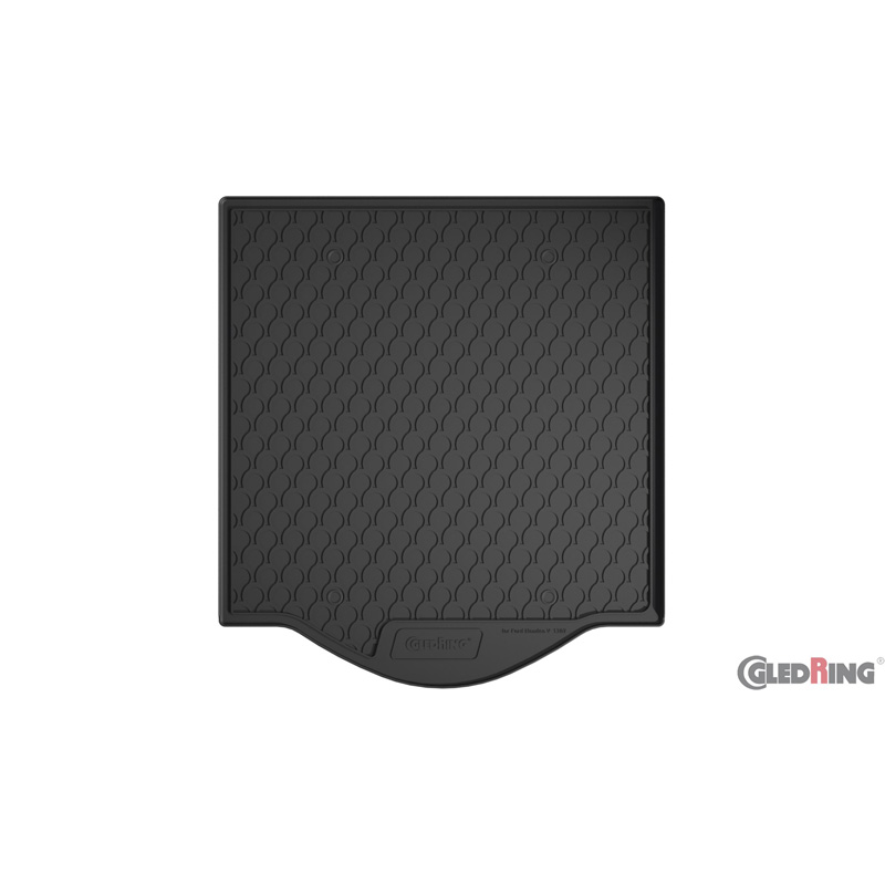 Rubbasol (Rubber) Trunk mat  Ford Mondeo V Wagon 2014- (with mini spare tyre)
