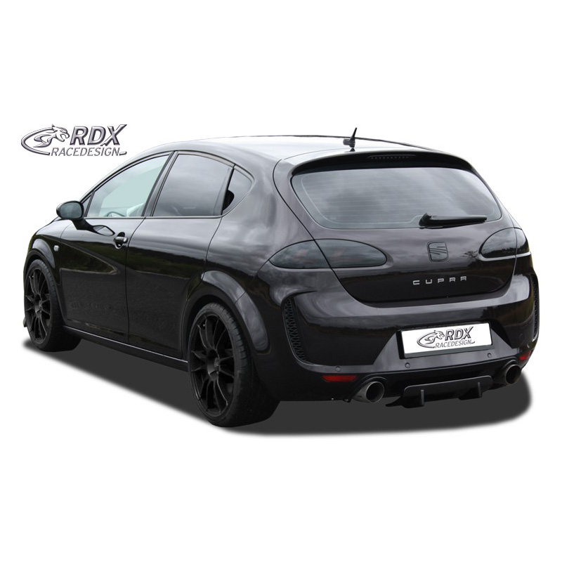 Rear bumper skirt 'Diffusor U-Diff'  Seat Leon (1P) 2005-2012 (PU)