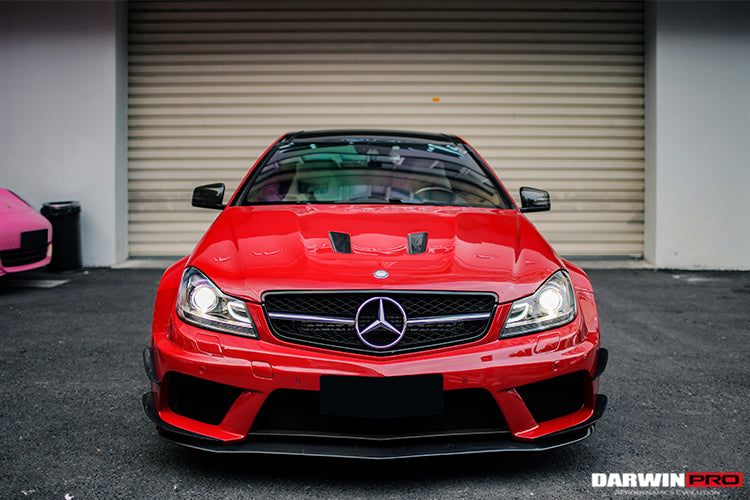 Mercedes Benz W204 C63 AMG BKSS Style Carbon Motorkap 2012-2014
