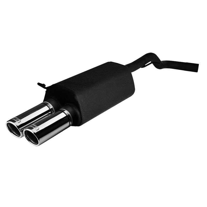 Sport exhaust  Volkswagen Golf IV HB 1.4i 55kW/1.6i 74/75/77kW/1.8i 20V 92kW/1.8T 110kW/2.0i 85kW/1.9SDI 50kW/1.9TDI 66/74/81/85/96/110kW 1997-2004 2x 70mm