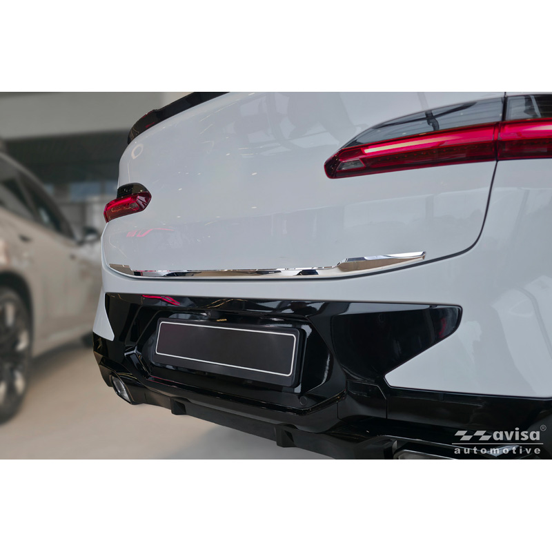 Avisa Chroom RVS Kofferbak Sierlijst  BMW X4 II (G02) M-Sport Facelift 2021-