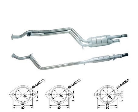 Mercedes 260E 2599 cc 118 Kw / 160 cv W124 Magnaflow CAT Bouwjaa
