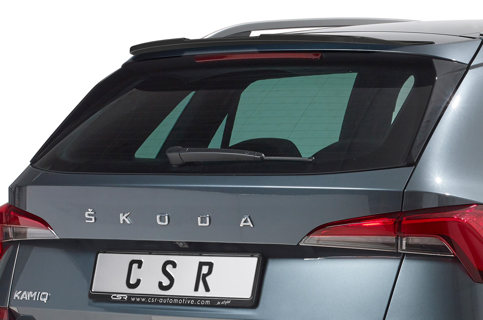 Spoiler Skoda Kamiq CSR glans Zwart